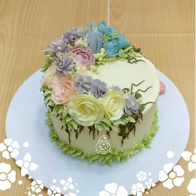 Flowercake - Cake by Sugar Snake Cake