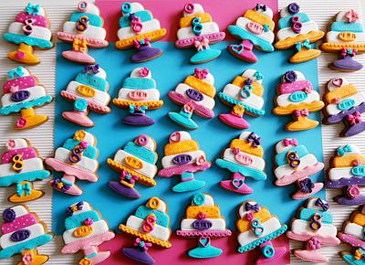 Birthday cake cookies 💕 - Cake by DI ART