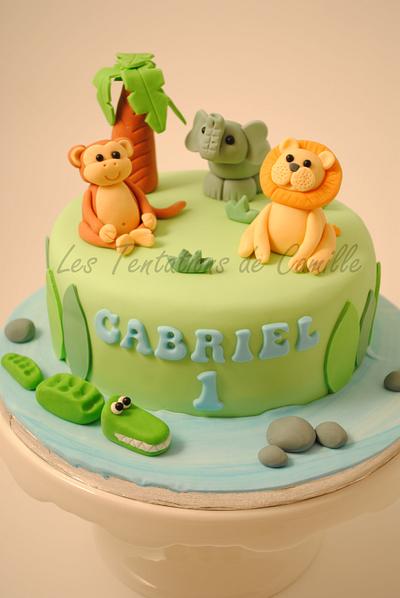Jungle Cake - Cake by Les Tentations de Camille