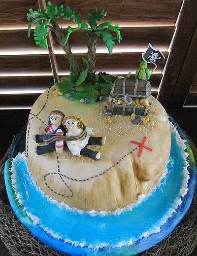 Pirate Cake - Cake by Monika Zaplana