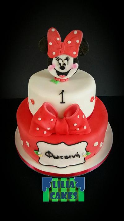 Minnie Mouse  - Cake by LiliaCakes