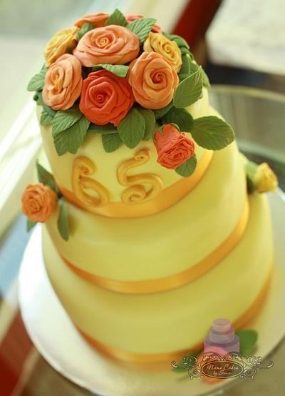 Happy 65th Birthday! - Cake by Sonia Huebert