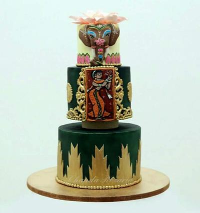 Incredible India Cake Collaboration -  Temple Cake - Cake by Chanda Rozario