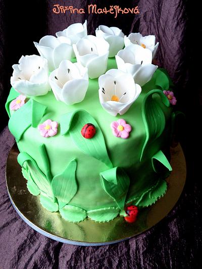 Tulip cake - Cake by Jiřina Matějková