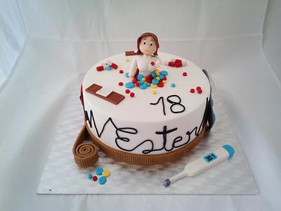 TARTA ENFERMERA - Cake by Trastarteando