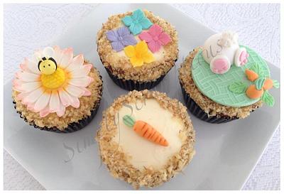 Easter Carrot Cake Cupcakes - Cake by SimplyScrumptious