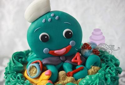 Octapus Cake - Cake by Sonia Huebert
