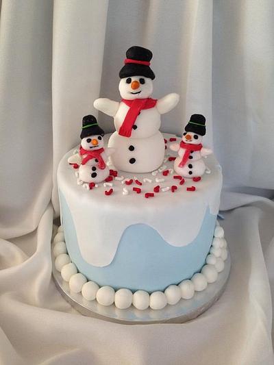 Happy Holidays Cake - Cake by SignatureCake