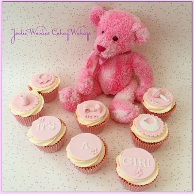 Baby shower cupcakes - Cake by Julie White