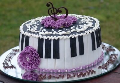 The symphony of love - Cake by Zaneta