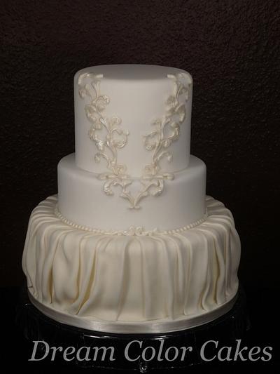 Wedding dress for most beautiful bride - Cake by Gabriela Rüscher