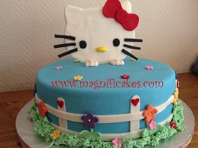 Hello Kitty - Cake by Magnificakes