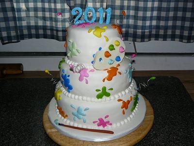 Graduation cake - Cake by Melissa Cook