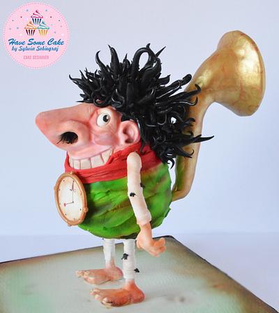 The Stinker from The Mischievians book - Cake by Sylwia Sobiegraj The Cake Designer
