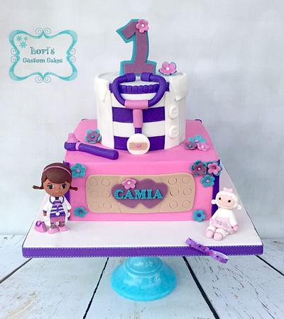 Doc McStuffins Birthday cake  - Cake by Lori Mahoney (Lori's Custom Cakes) 