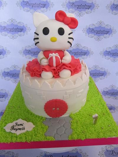 HELLO KITTY CAKE - Cake by miziel