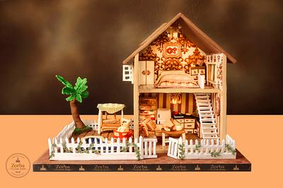 Cakerbuddies Miniature Dollhouse Collab - Nook - Cake by Sheetal Agarwal 