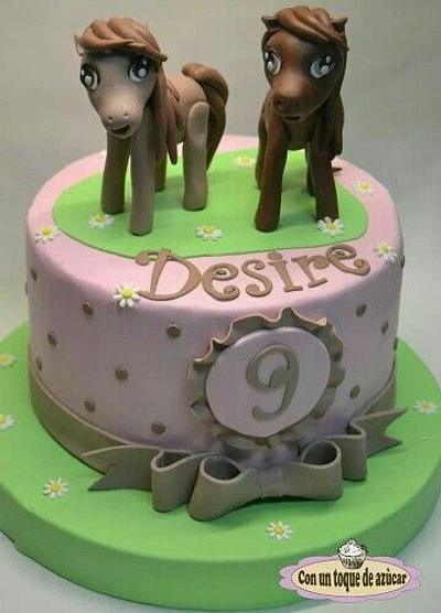 Pony Cake - Cake by Con un toque de azúcar - Georgi