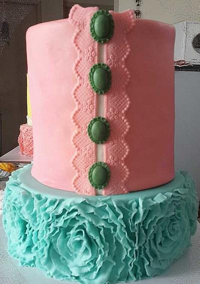dress cake - Cake by aarti