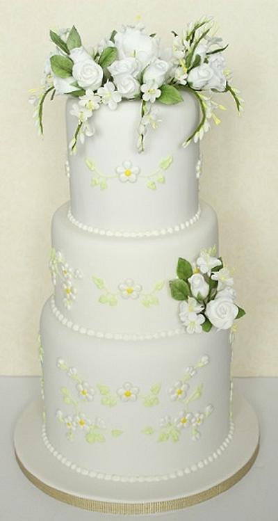 Wedding Cake 'High Society' - Cake by ClearlyCake