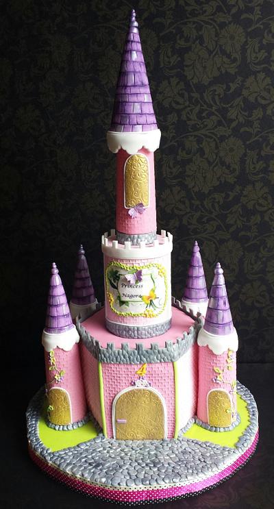 Princess Castle Cake - Cake by Nurisscupcakes