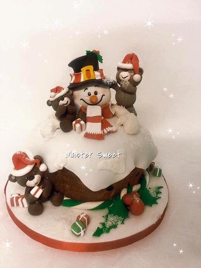 Christmas bear - Cake by Donatella Bussacchetti