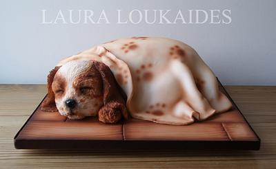Sleeping Elsie  - Cake by Laura Loukaides