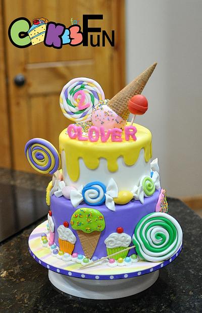 Candy and Ice Cream - Cake by Cakes For Fun