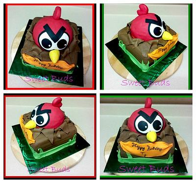 Angry Bird - Cake by Angelica
