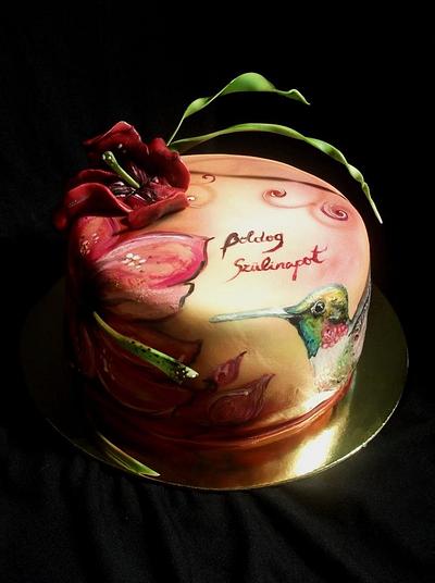 Hummin bird - Cake by Fatiha Kadi