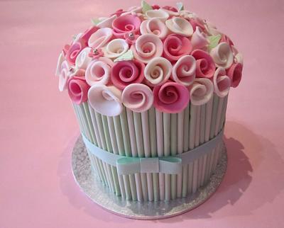 Flower Bouquet Cake - Cake by sweetassin
