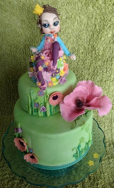 Faerie of the Forest  - Cake by Alicia's CB