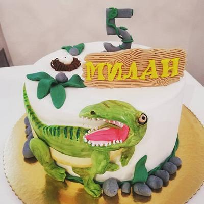 Dino cake - Cake by TORTESANJAVISEGRAD