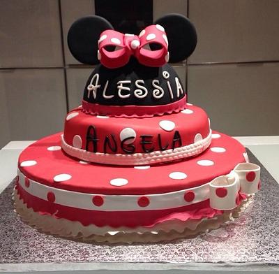 Minnie - Cake by Rosalba Pirrone