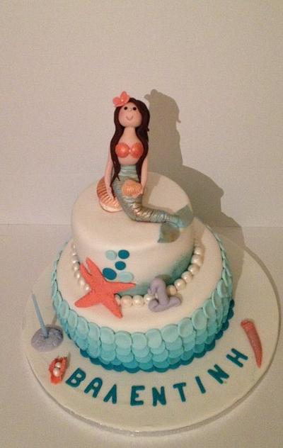 Little mermaid cake - Cake by Thesugartales