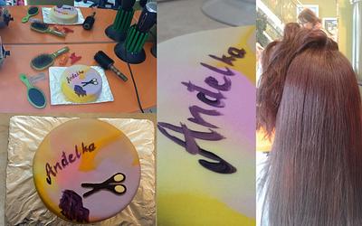 Quick Hair Stylist Cake - Cake by Toothbunny