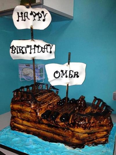 Pirate Ship Cake - Cake by SignatureCake