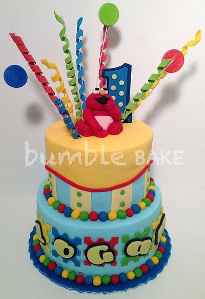 Baby Elmo Cake - Cake by BumbleBake
