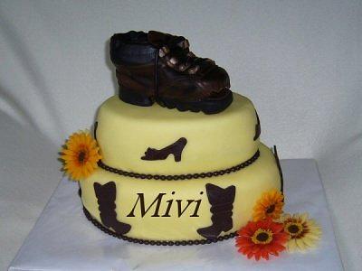 Cake old shoe - Cake by mivi