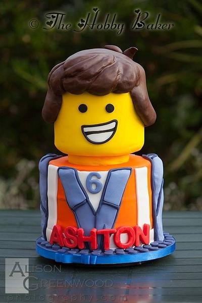 The Lego Movie for Ashton  - Cake by The hobby baker 