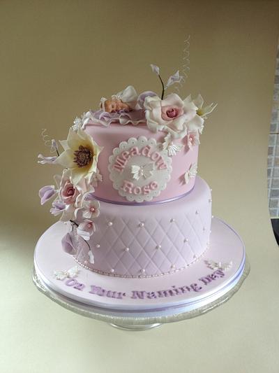Christening Cake  - Cake by 3 Wishes Cake Co