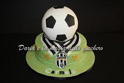 Soccer Juventus cake - Cake by Daria Albanese