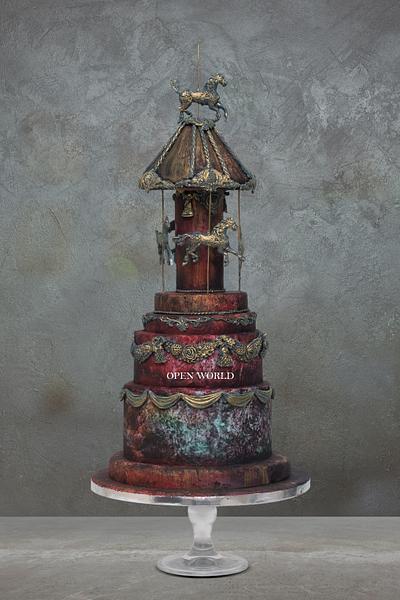 A rotating wonder - Cake by Seema Bagaria