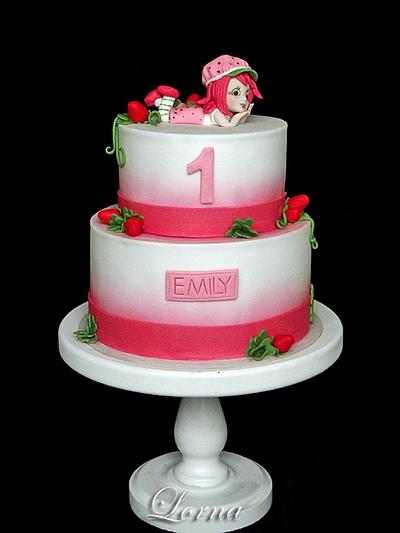Emily Strawberry - Cake by Lorna