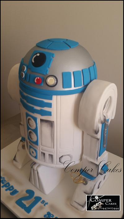R2D2 - Cake by Comper Cakes