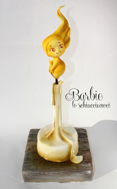Candelina (little candle) - Cake by Barbie lo schiaccianoci (Barbara Regini)