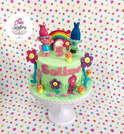 trolls cake - Cake by little cake sisters