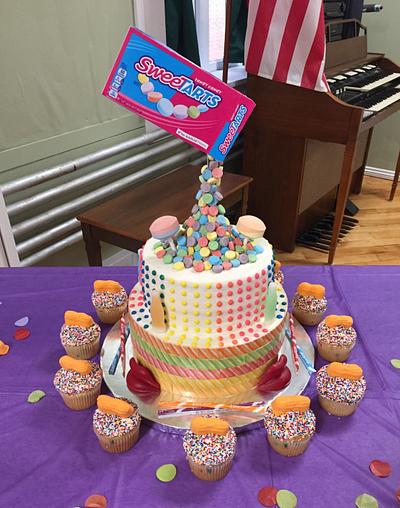 Retro Candy Cake - Cake by Julie 
