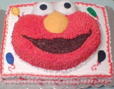 Elmo - Cake by maribel