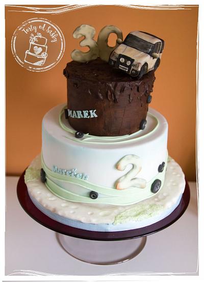 Cake for dad and son - Cake by cakebysaska